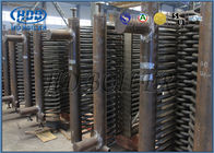 مبدل حرارتی کولر گازی دیگ بخار ASME برای نیروگاه کربن / فولاد ضد زنگ