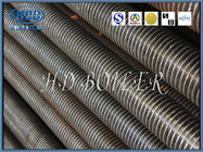 CS / ND / Stainless Steel Spiral Finned Tube H - Type Fin Fin Tube For Boiler Economizer