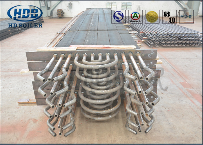 بخار ساز بخار بخار ، Carbon Steel Type H Finned Tube Economizer استاندارد ASME