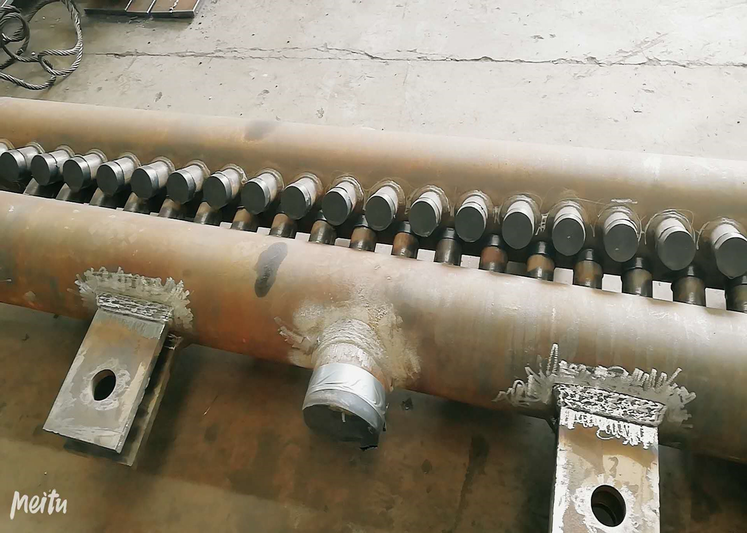 هدرهای منیفولد دیگ بخار فولادی با فشار بالا با فشار بالا برای نیروگاه