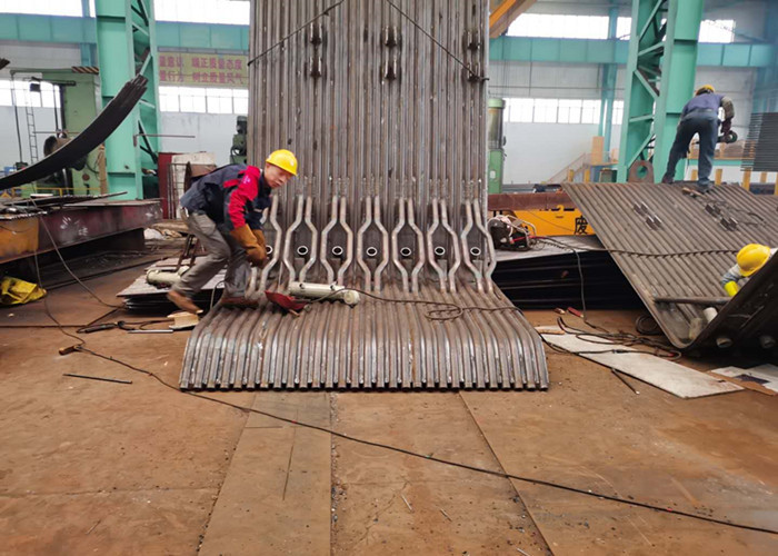 دیگ بخار پانل دیواری استاندارد ASME برای دیگ بخار نیروگاه ، فولاد کربن