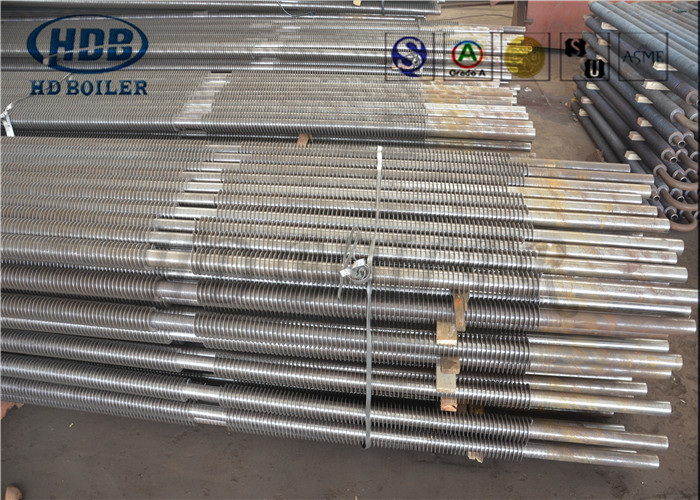 مبدل حرارتی دیگ بخار از جنس استنلس استیل ، قطعات تعمیر دیگ بخار لوله Fin ASME استاندارد