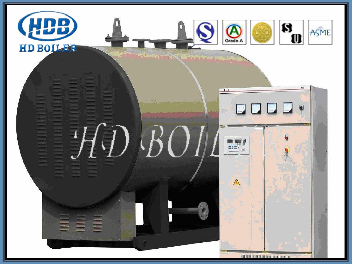 لوله حرارتی بخار آب بخار با بهره وری حرارتی ساختار کاملاً محصور با طراحی HDB